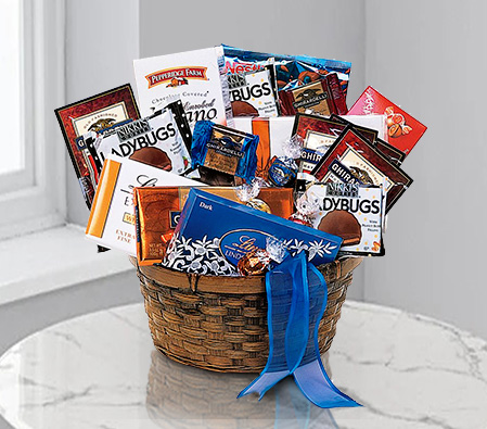 Chocolate Burst-Chocolate,Gourmet,Basket,Hamper