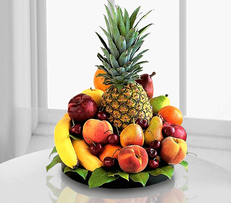 Delightful Fruit Hamper-Fruit,Basket,Hamper